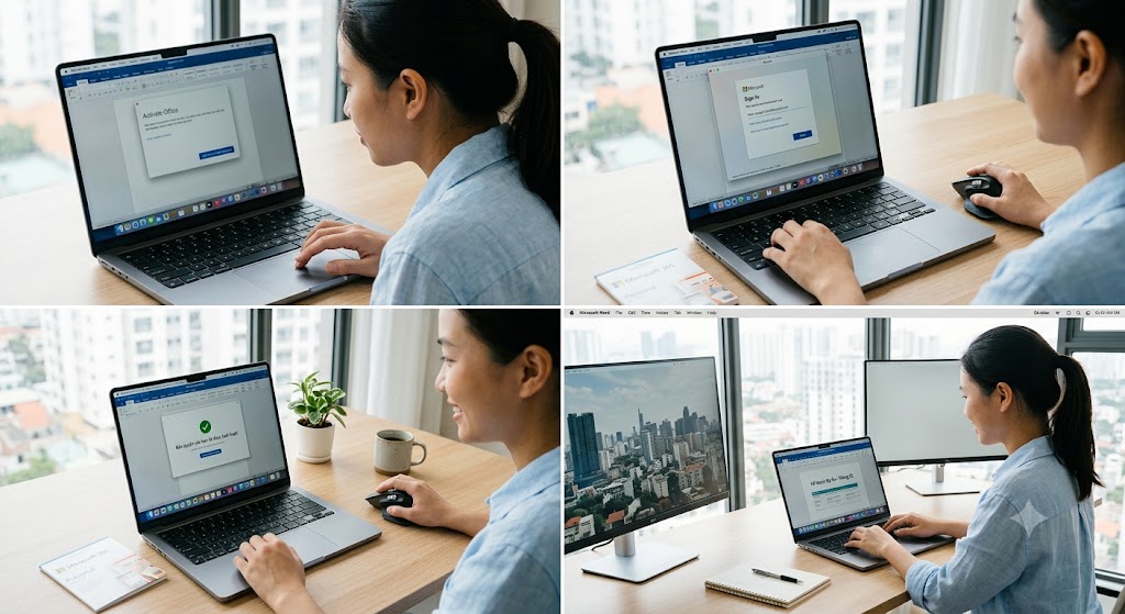 Hướng dẫn cài office bản quyền trên macbook Hướng dẫn cài office bản quyền trên macbook