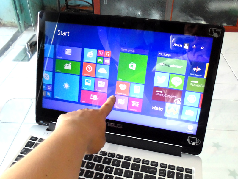 Laptop Asus TP550LD i3 4030 màn hình cảm ứng xoay 360 độ