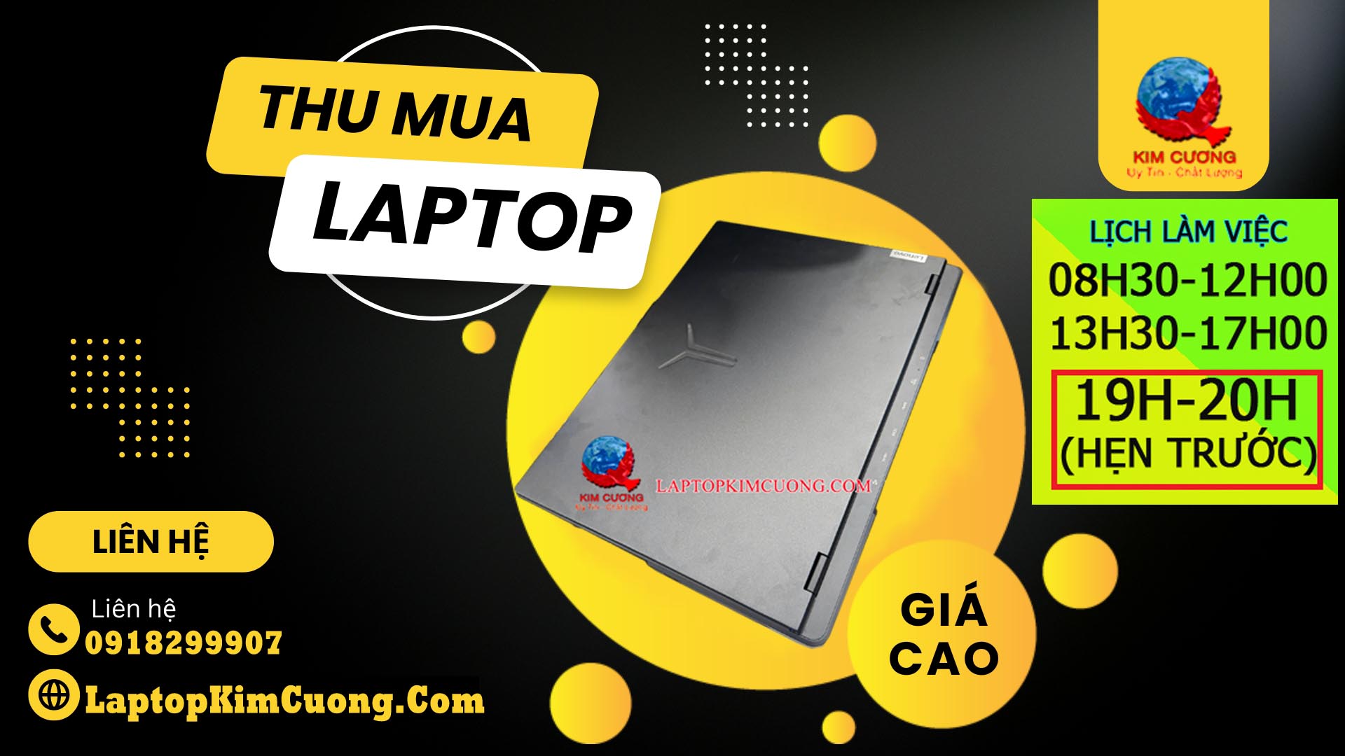 Thu Mua Laptop Cũ Giá Cao Tại Phường An Hội Tây