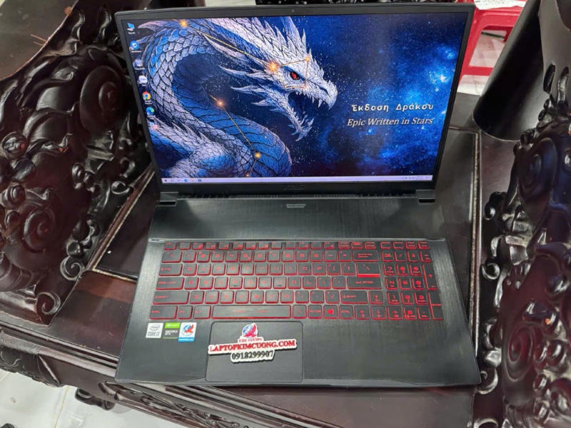 Msi gf75 i7 10750H 8G 512G ssd gtx1650 17.3IN